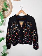 Fins merinowol ZGAN Tuoriniemi vest met visjesprint S, Kleding | Dames, Tuoriniemi, Ophalen of Verzenden, Zo goed als nieuw, Maat 36 (S)