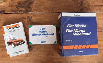 Fiat Marea technische documentatie + instructieboekje 98-99 beschikbaar voor biedingen