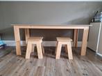 Kindertafel met 2 Krukken, Ophalen, Gebruikt, Tafel(s) en Stoel(en)