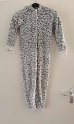 Onesie grijs, wit roze luipaard print maat 140, Kinderen en Baby's, Kinderkleding | Maat 140, Nacht- of Onderkleding, C&A, Meisje
