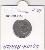 S21-N01-0143 South Africa 10 Cents VF  1965 KM68.1   South-S, Postzegels en Munten, Munten | Afrika, Zuid-Afrika, Verzenden