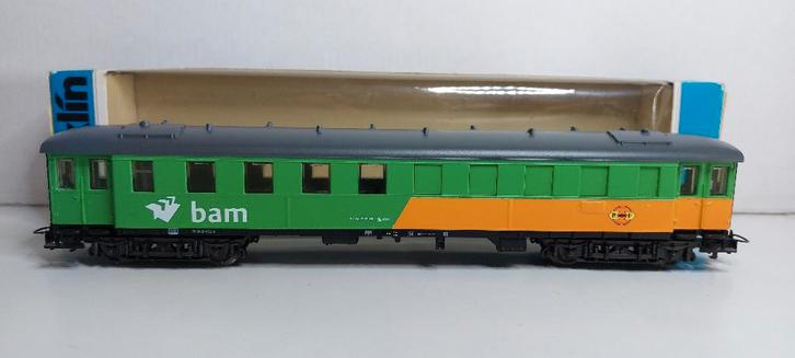 Bam Verblijf / Personeels Rijruig **Nieuwstaat** (06), Hobby en Vrije tijd, Modeltreinen | H0, Zo goed als nieuw, Wagon, Wisselstroom