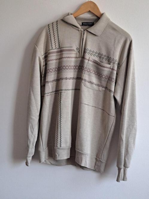 heren trui bruin MAAT L, Kleding | Heren, Truien en Vesten, Gedragen, Maat 52/54 (L), Bruin, Ophalen