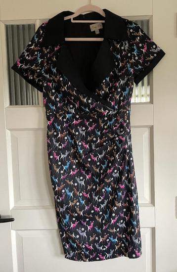 Fifties retro jurk 'Bambi' van Lindy Bop - Maat UK 12 beschikbaar voor biedingen