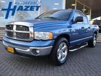 Dodge Ram 1500 SLT 5.7 V8 350PK LPG-G3 6-PERS. DUBBEL CABINE, Auto's, Stof, Gebruikt, 8 cilinders, Blauw