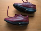 Comfortabele bordeaux leren schoenen MBT SWISS 38 snazzeys, Verzenden, Nieuw, Wandelschoenen, MBT