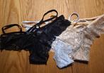 3 dames strings maat L, Verzenden, Overige kleuren, String