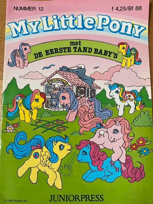 Vintage strip My Little Pony jaren tachtig boekje, Boeken, Stripboeken, Gelezen, Ophalen of Verzenden