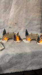Intratuin verlichte brug (2x) (3 volt), Diversen, Kerst, Ophalen of Verzenden, Gebruikt
