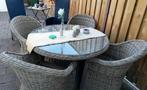 Nog mooie ronde tuinset !, Tuin en Terras, Tuinsets en Loungesets, Ophalen, Gebruikt, Overige materialen