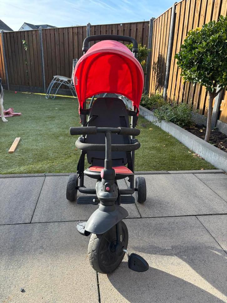 Fiets/Duwfiets/Buggy - Smart Trike, Kinderen en Baby's, Speelgoed | Buiten | Voertuigen en Loopfietsen, Gebruikt, Duwvoertuig