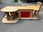 Houten auto garage, Kinderen en Baby's, Speelgoed | Houten speelgoed, Ophalen, Gebruikt