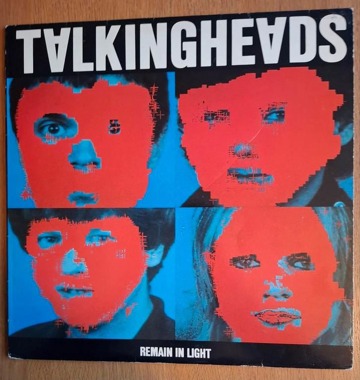Talkingheads Remain In Light 1980 lp vinyl, Cd's en Dvd's, Vinyl | Rock, Gebruikt, Alternative, 12 inch, Ophalen of Verzenden