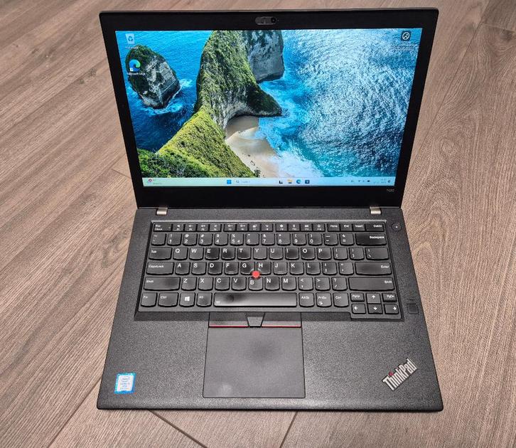 Lenovo Thinkpad T480, Computers en Software, Windows Laptops, Gebruikt, 14 inch, SSD, Onbekend, 16 GB, Qwerty, Met touchscreen