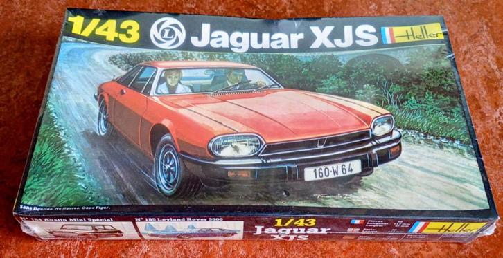 Heller bouwdoos Jaguar XJS gesealed (jaren 70), Hobby en Vrije tijd, Modelbouw | Auto's en Voertuigen, Nieuw, Auto, 1:32 tot 1:50