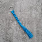 Handgemaakte Macramé Sleutelhanger Blauw, Ophalen of Verzenden, Nieuw, Overige typen