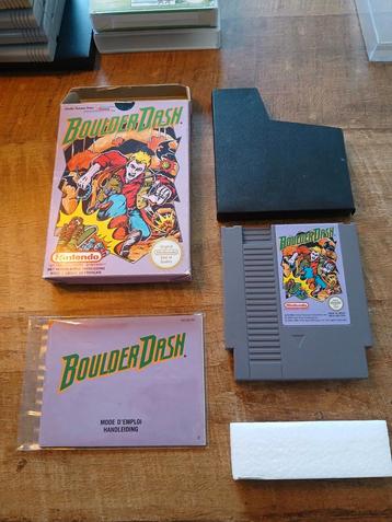 Boulder Dash NES - Compleet! beschikbaar voor biedingen