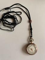 Antiek horloge met schuifje Klederdracht, Sieraden, Tassen en Uiterlijk, Horloges | Antiek, Ophalen of Verzenden, Staal, Overige merken