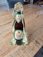 Vintage ingegoten Hougaerdse DAS bierfles, Verzamelen, Biermerken, Ophalen, Zo goed als nieuw, Glas of Glazen, Overige merken