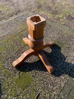 Eikenhouten tafelpoot, Ophalen, Vierkant, 50 tot 100 cm