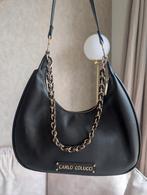 Carlo Colucci bag, Ophalen of Verzenden, Zo goed als nieuw, Zwart