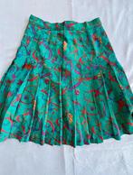 rok vintage 100% zijde silk retro print  maat S, Ophalen of Verzenden, Zo goed als nieuw, Maat 36 (S), Boven de knie