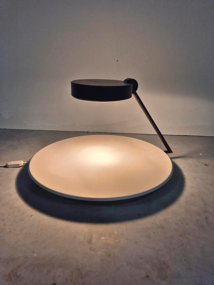 Postmoderne memphis design lamp voor plafond of wand vintage, Huis en Inrichting, Lampen | Plafondlampen, Gebruikt, Metaal, Ophalen of Verzenden