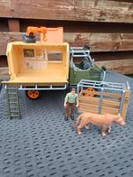 Schleich Wilde Dieren Reddingswagen, Ophalen of Verzenden, Zo goed als nieuw, Jongen of Meisje