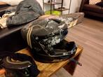 Motorcross helm maat M + bril - Weinig gebruikt!, Overige merken, M, Offroadhelm, Ophalen of Verzenden