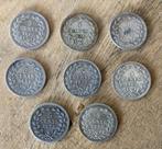 serie stuivers / 5 cent Willem III, Postzegels en Munten, Munten | Nederland, Ophalen, Koning Willem III, Setje, Zilver