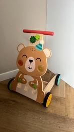 Loopwagen, Kinderen en Baby's, Speelgoed | Houten speelgoed, Ophalen, Zo goed als nieuw, Duw- of Trekspeelgoed