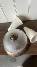 Brocabte glazen plafonniere, Antiek en Kunst, Ophalen of Verzenden