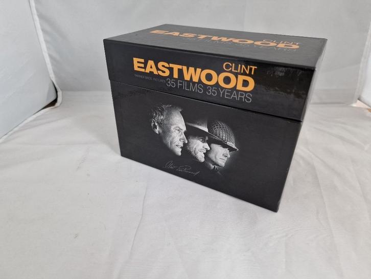 Clint Eastwood Collection - 35 Films 35 Years, Cd's en Dvd's, Dvd's | Tv en Series, Zo goed als nieuw, Actie en Avontuur, Boxset