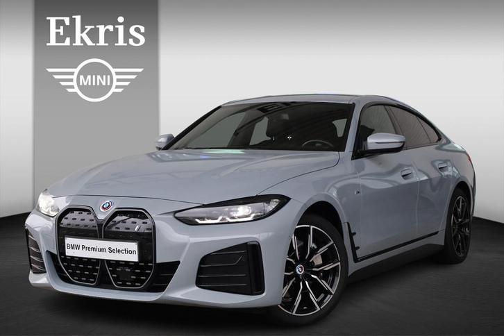 BMW i4 eDrive40 | M Sport | Brooklyn Grau | Alcantara | Came, Auto's, BMW, Bedrijf, Te koop, i4, Achteruitrijcamera, Airconditioning
