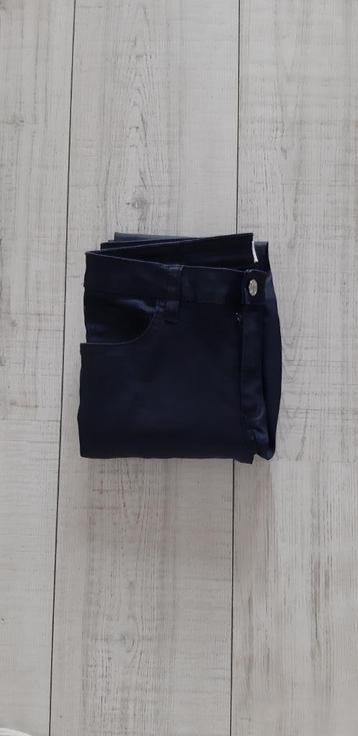 Dames pantalon donkerblauw