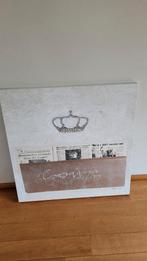 Schilderij Crown, Ophalen, 75 tot 100 cm, Schilderij, 75 cm of meer