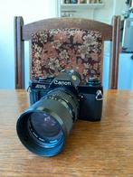 Canon AV-1 spiegelreflexcamera, analoog, 35mm, A-1, F-1, Ophalen of Verzenden, Zo goed als nieuw, Spiegelreflex, Canon