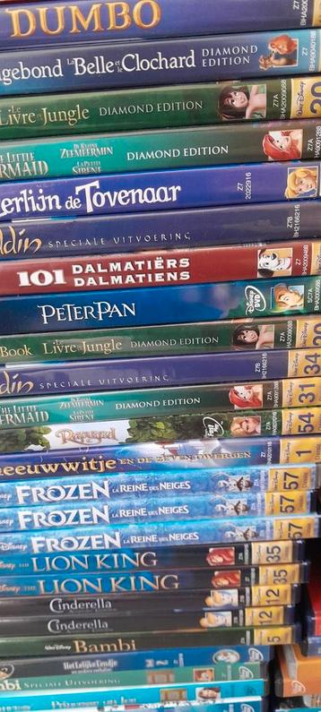 Party dvd's Disney films. ( dvd's) beschikbaar voor biedingen