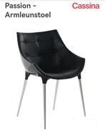 Cassina passion armleunstoel, 6 stuks, design!, Huis en Inrichting, Stoelen, Ophalen, Zo goed als nieuw, Zwart, Leer
