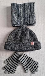 Winterset muts, sjaal en handschoenen 128–152, Ophalen of Verzenden, Zo goed als nieuw, Maat 68, Jongetje of Meisje