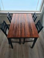 Tafel met 4 stoelen, Huis en Inrichting, Complete eetkamers, Ophalen, Gebruikt, Minder dan 4 stoelen