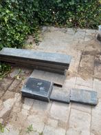 Betonband / opsluitband, Tuin en Terras, Ophalen, Gebruikt, 200 cm of meer, Minder dan 25 cm