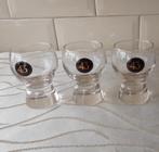 CUARENTA Y TRES LICOR 43 kleine glaasjes, 3 stuks, Ophalen of Verzenden, Zo goed als nieuw, Borrel- of Shotglas