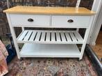 Werkbank / Keuken Trolley, Huis en Inrichting, Ophalen, Wit, 50 tot 100 cm, Zo goed als nieuw