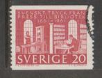 Zweden 1961 - Royal Bibliotheek -Drukkerij, Postzegels en Munten, Postzegels | Europa | Scandinavië, Zweden, Ophalen, Gestempeld