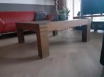 Eiken salontafel, Huis en Inrichting, Tafels | Salontafels, Ophalen, Gebruikt, 100 tot 150 cm, 50 tot 100 cm