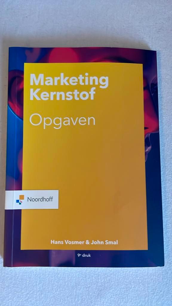 John Smal - Marketing Kernstof opgaven, Boeken, Wetenschap, Nieuw, Natuurwetenschap, Ophalen of Verzenden
