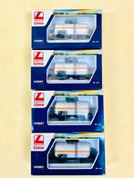 Lima: set van 4 ketelwagens (1), Hobby en Vrije tijd, Modeltreinen | H0, Gelijkstroom of Wisselstroom, Wagon, Ophalen of Verzenden