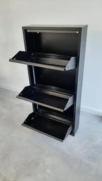 Mooie zwarte schoenenkast wandkast schoenen, Ophalen of Verzenden, Zo goed als nieuw