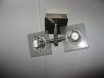 nieuw in doos: stoere plafond lamp Fuga, duo spots, Huis en Inrichting, Lampen | Spots, Verzenden, Nieuw, Metaal of Aluminium